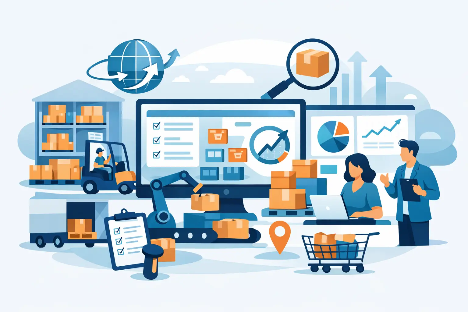 Fulfillment Software für Bestand und Einkauf