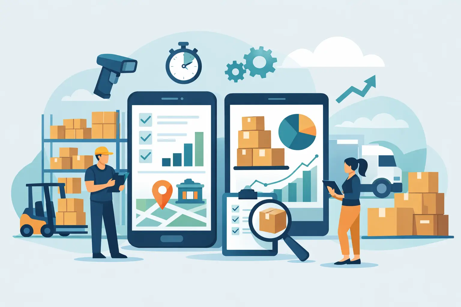 Lager Apps für Einkauf und Bestand im Griff