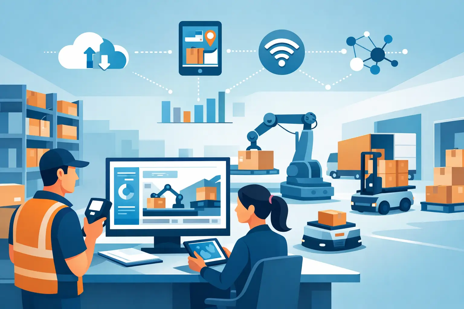 Leitfaden für Lagerdigitalisierung im Handel