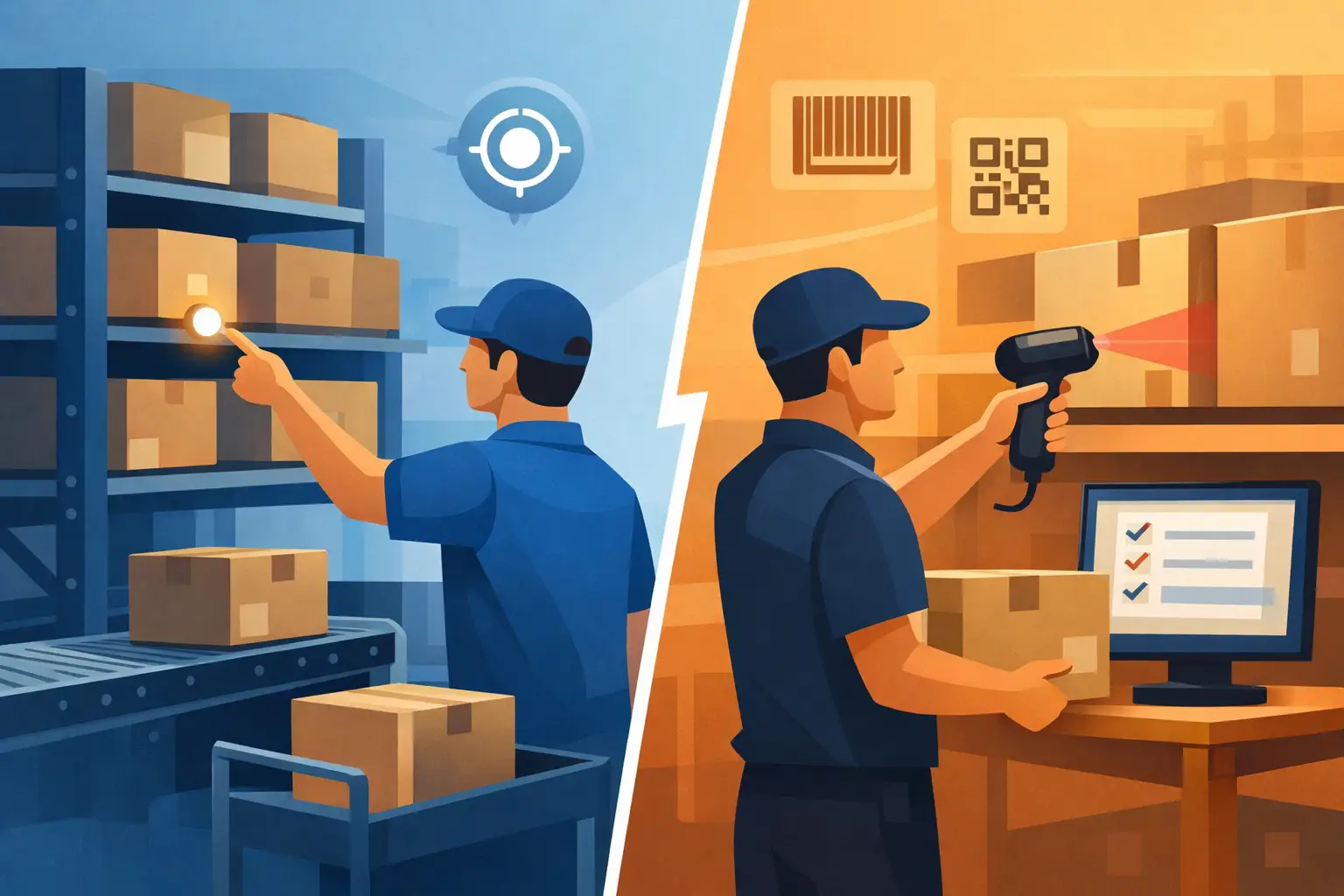 Pick by Light oder Scanner: Was passt ins Lager?