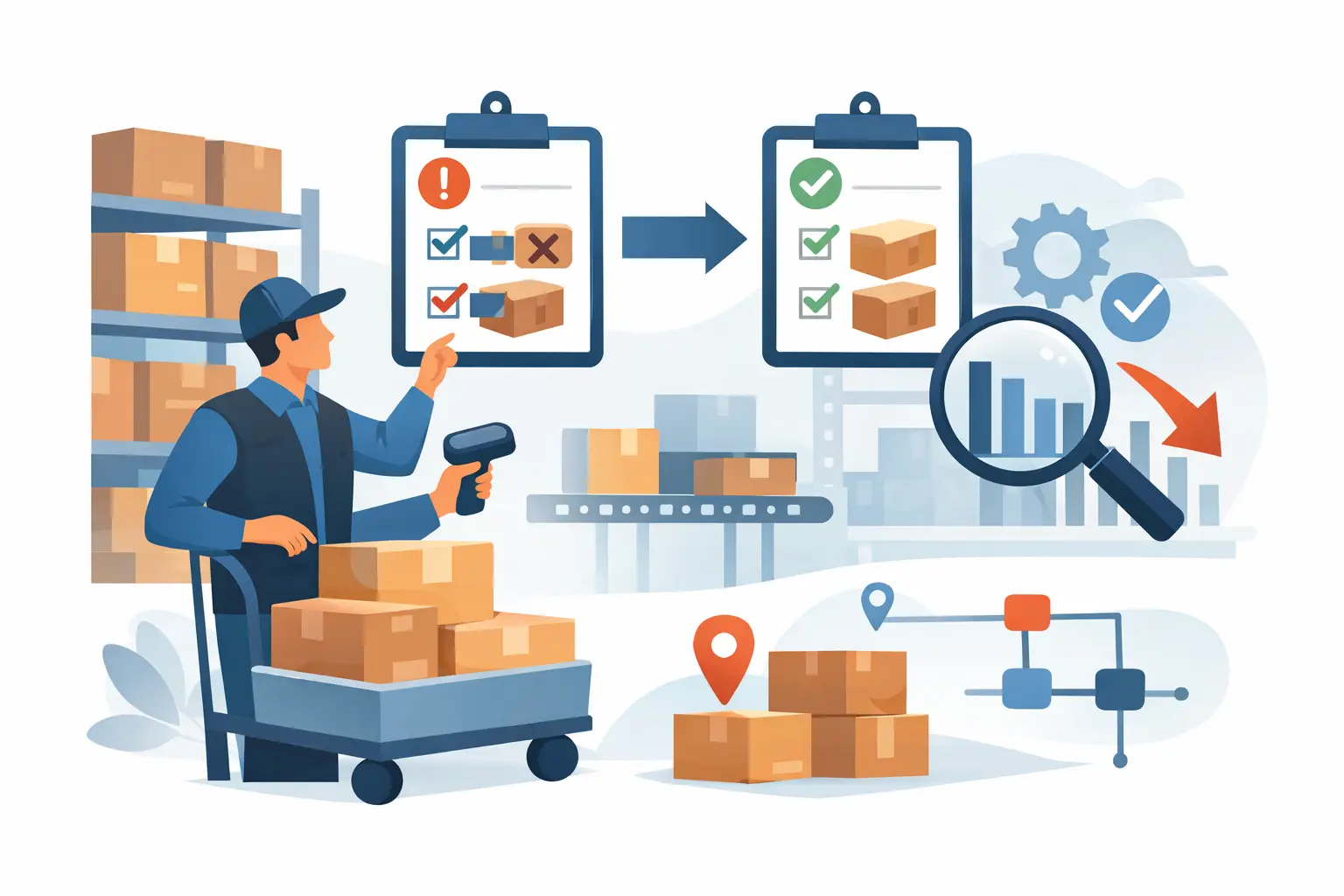 Pickfehler im Lager systematisch senken